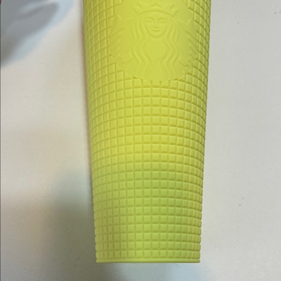 Starbucks Textured Lemon Tumbler with Straw - Picture 2 of 3